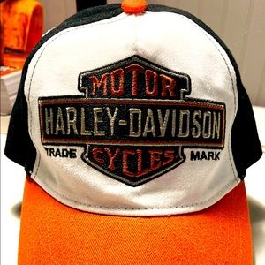 Toddler Harley Davidson Motorcycles Adjustable Baseball Hat Cap